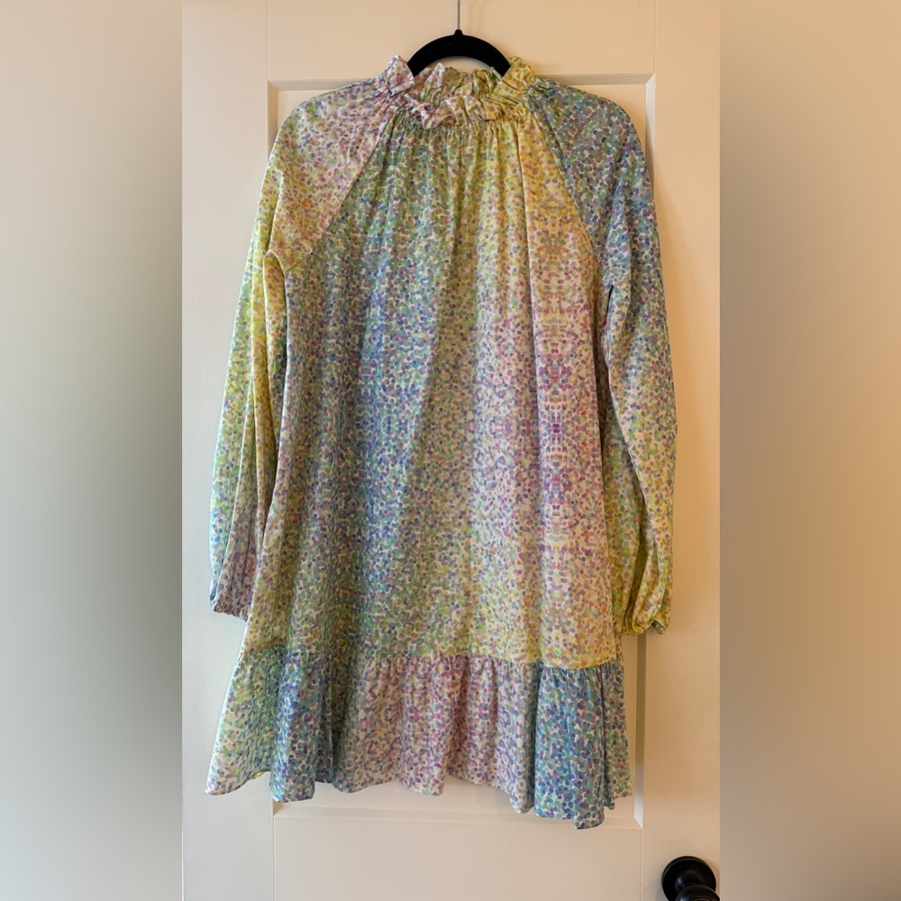 Cynthia Rowley Lined Flounce Dress Size Small